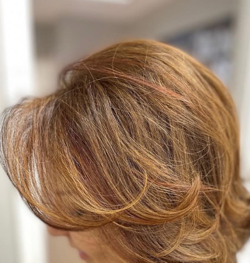 Corte realizado no Salão Alquimia